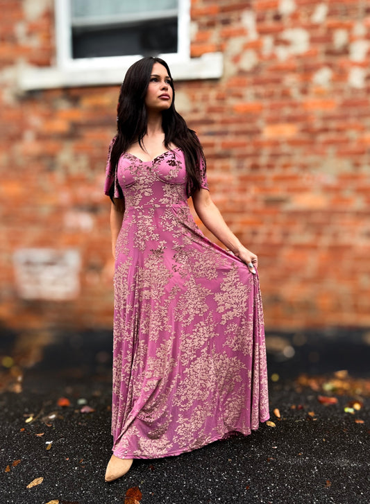 Sugar Plum Maxi Dress