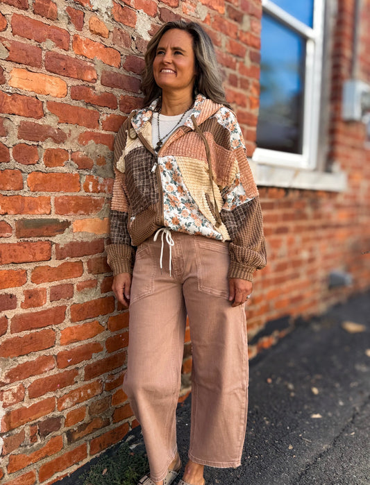 Kate Mocha Barrel Jeans