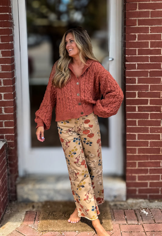 Burnt Topaz Sweater