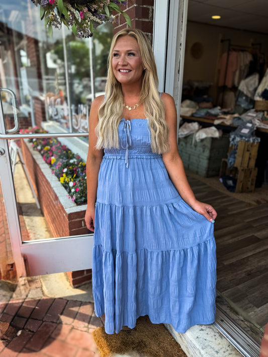 Denim Maxi Dress