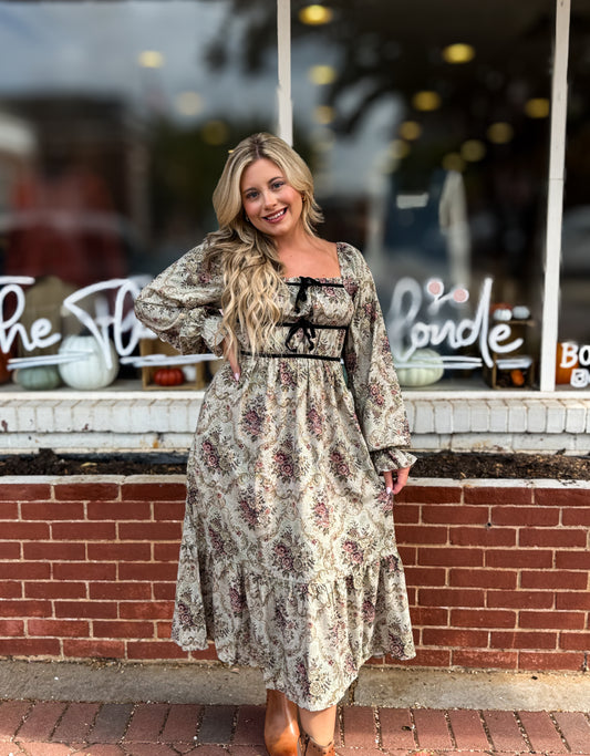 Antique Sage Dress
