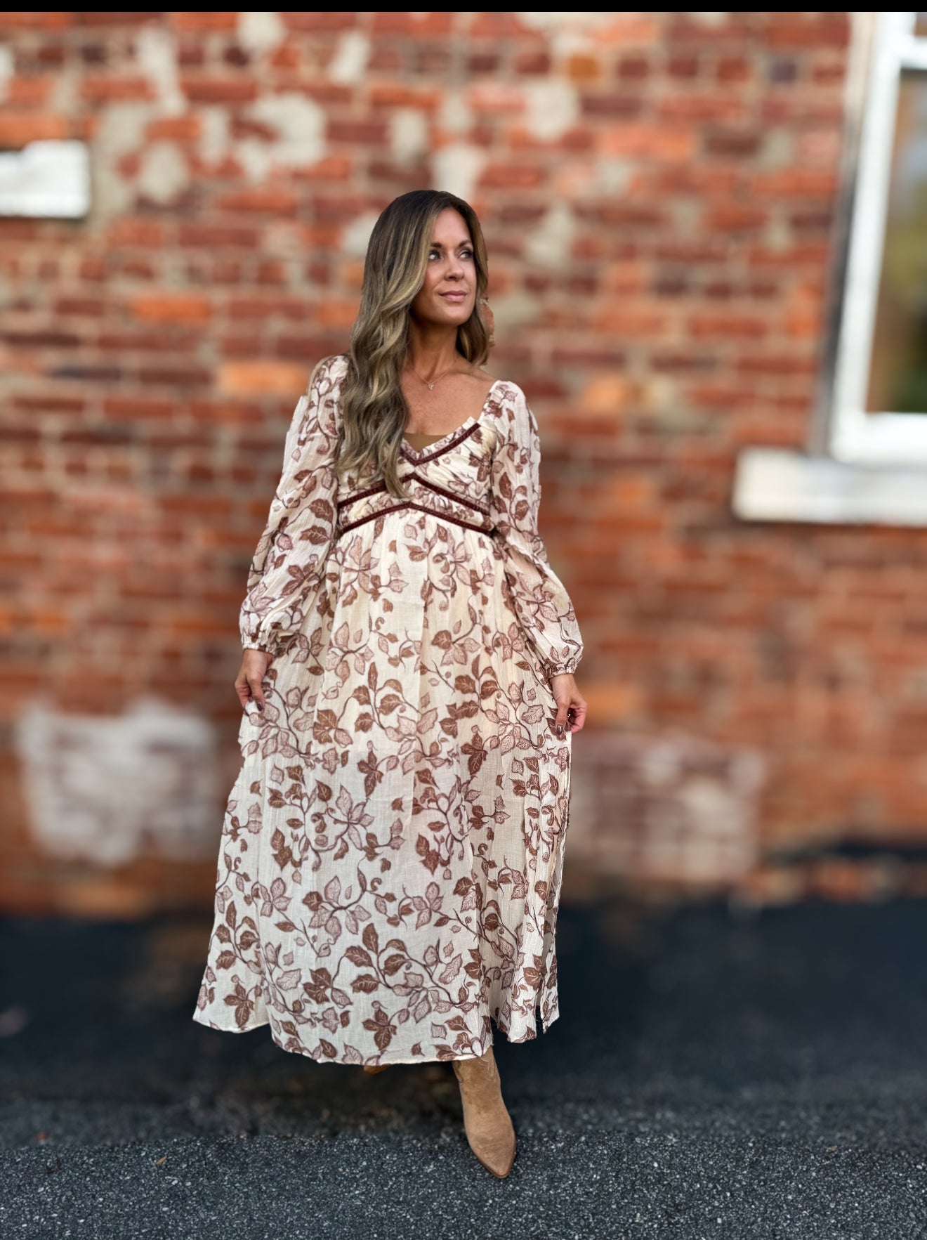 Sand/Cream Maxi Dress