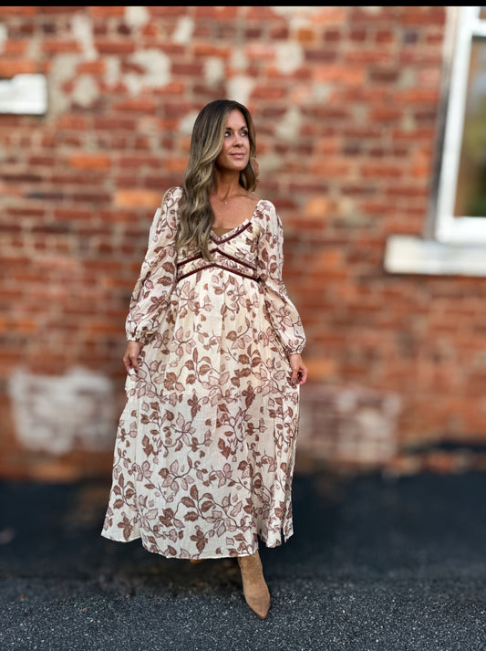Sand/Cream Maxi Dress