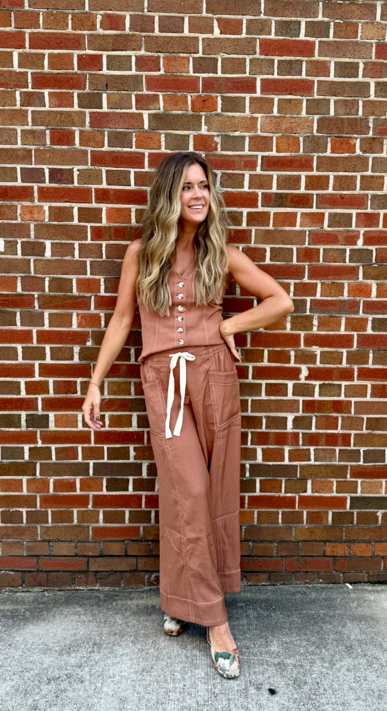 Clay Pant/Vest Set