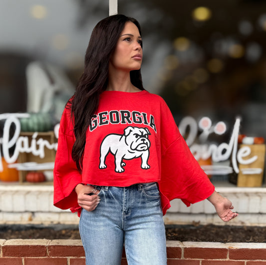 Georgia Crop Sweatshirt