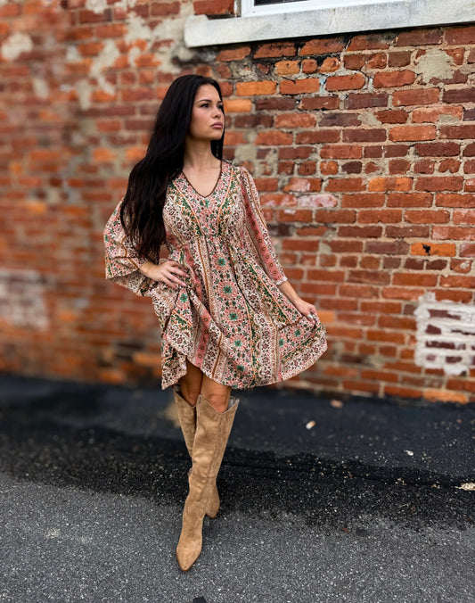 Natural Farm Dress