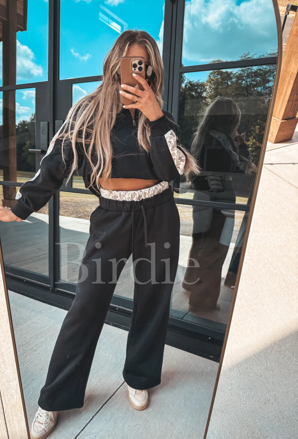 Black Camo Duck Pants