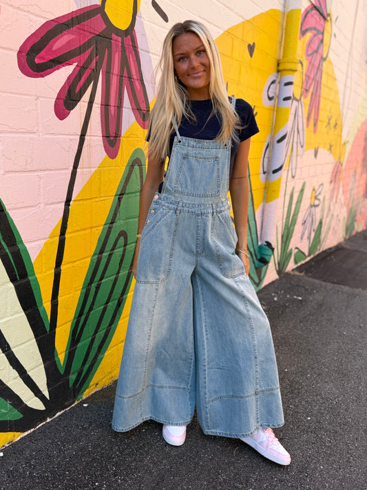 Denim Overall Tie