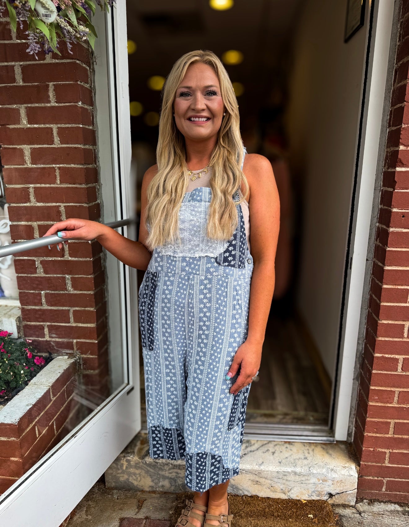 Cornflower Blue Overalls