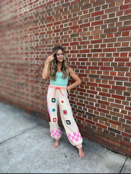 Almond Multi Pants