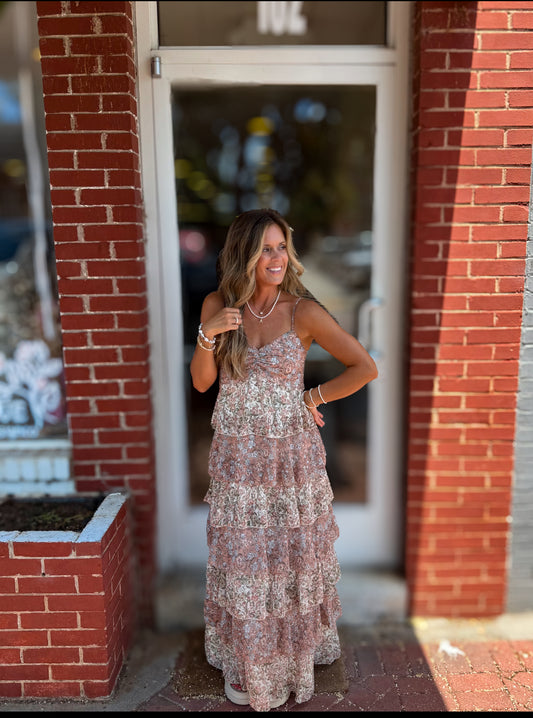 Clay Multi Maxi Dress