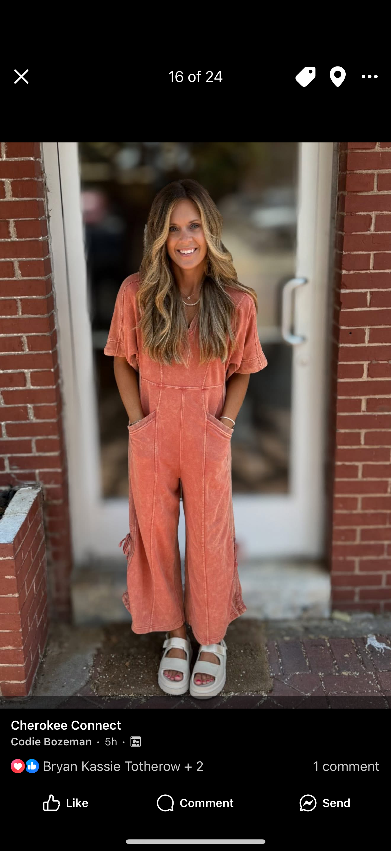 Orange Pant Jumpsuit